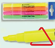Highlighter 4 farger. Highlighter 4 farger.